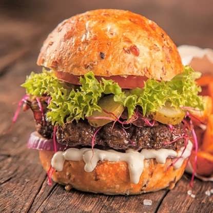 تصویر از همبرگر مک دونالد فینگر