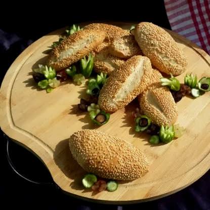 تصویر از لقمه ایی کنجدی