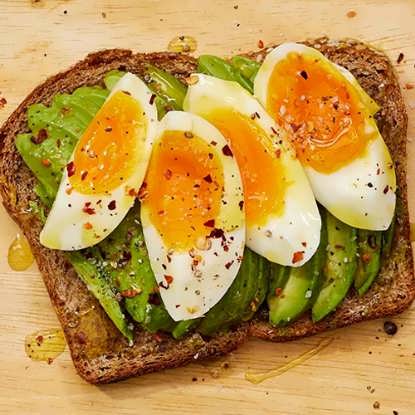 تصویر از تست صبحانه پروتئینی