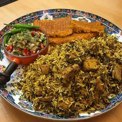 تصویر از سبزی پلویی